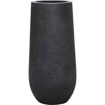 Květináč Nax Midnight Black M - Ø 34 cm / V 70 cm