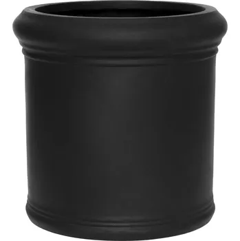 Květináč Max Classic Black S - Ø 30 cm / V 30 cm