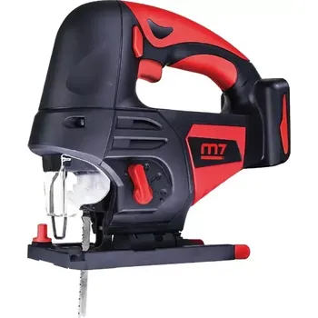 Přímočará pila Bezuhlíková aku přímočará pila Mighty Seven M7 DJS-101 - 18V, 63mm, 2.7kg, bez akumulátoru a nabíječky