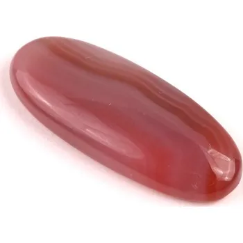 Přírodní kámen Kabošon Achát Botswana č.4333 (40x16x7mm)