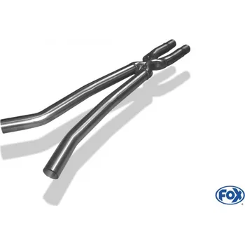 Tlumič výfuku Fox Sportauspuff náhrada předního tlumiče pro Ford Mustang 2014- s motorem 5.0 SLEVA 2%