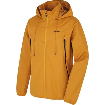 Pánská softshellová bunda Husky Pánská softshell bunda Sonny M XL, hořčicová