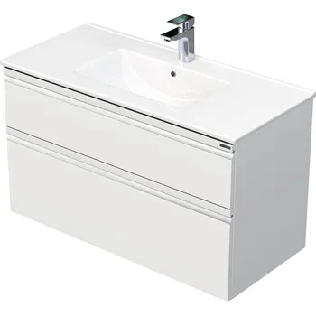 Koupelnový nábytek Intedoor Brave koupelnová skříňka s umyvadlem BR 100 2Z Barva: A3136 Dub Anniversary