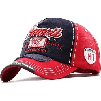 Kšiltovka Čepice s kšiltem Bavlněná Kšiltovka ALOHA Hawaii Červená EDIKO 24011006523689986s3