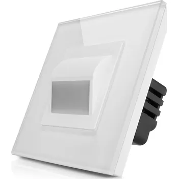 Nástěnné svítidlo Schodišťové osvětlení MP052W kompletní – bílá barva