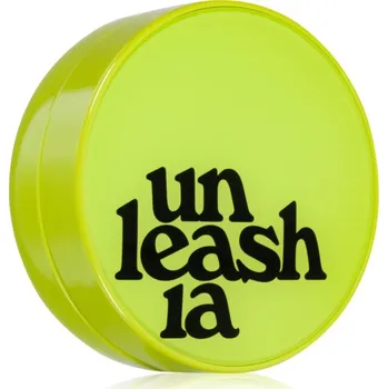 Make-up Unleashia Satin Wear Healthy Green Cushion dlouhotrvající make-up v houbičce SPF 30 odstín 18C Seashell 15 g