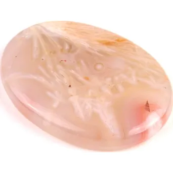 Přírodní kámen Kabošon Achát Botswana č.4349 (49x36x8mm)