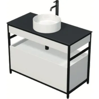 Koupelnový nábytek Intedoor Krios skříňka s umyvadlem na desku KR DESK 100 1Z W A3416