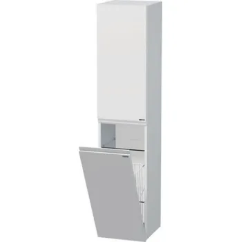 Koupelnový nábytek Intedoor Letty vysoká koupelnová skříňka s košem LE SV 35 2D L K Barva: A3446 Dub Art