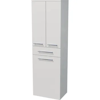 Nábytek Intedoor Uni, koupelnová skříňka vysoká s košem - UNI SV 162/50 1Z 2D K