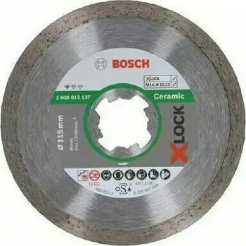 Řezný kotouč Bosch Standard for Ceramic X-L Kotouč DIA (115×22,23×1,6×7mm)