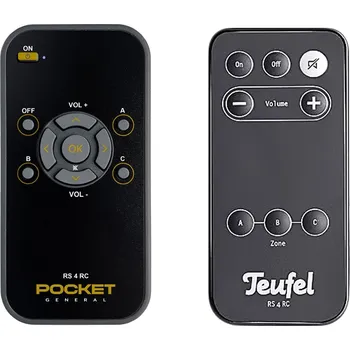 Dálkový ovladač TEUFEL RS 4 RC - dálkový ovladač duplikát