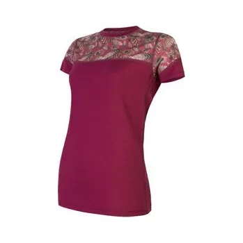 Dámské tričko Sensor Dámské triko Sensor KR Merino Impress lilla/feather