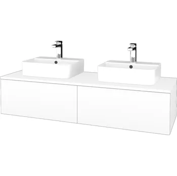 Koupelnový nábytek Dřevojas Koupelnová skříňka s umyvadlem MODULE SZZ12 140 (umyvadlo Joy 3)