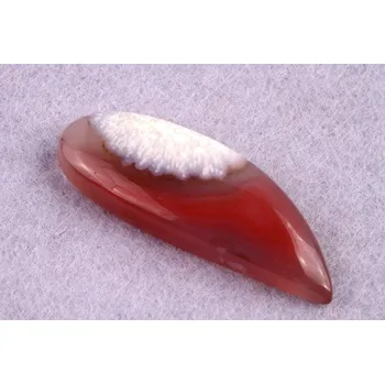 Přírodní kámen Kabošon Achát Botswana č.4337 (40x14x7mm)