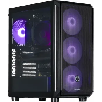 Stolní počítač Actina 5901443414728 PC AMD Ryzen™ 7 7700X 32 GB DDR5-SDRAM 2 TB SSD AMD Radeon RX 9070 Midi Tower Černá
