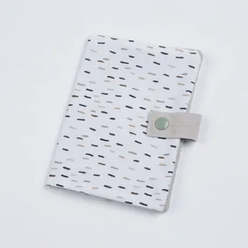 Obal na doklad Tulimese Obal krátké čárky ecru