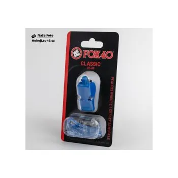 Hokejová tréninková pomůcka Píšťalka FOX 40 Classic Modrá, Barva Modrá