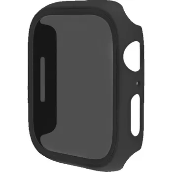 Pouzdro na mobilní telefon Pouzdro s tvrzeným Anti-Spy sklem pro Apple Watch 41mm - černé