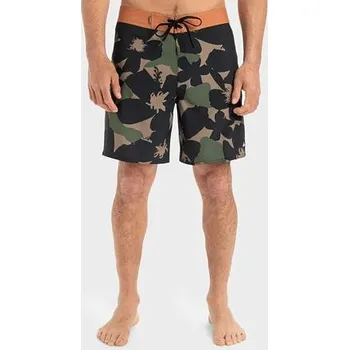 Pánské plavky plavky QUIKSILVER Surfsilk Straight Leg 18 GRAPE LEAF velikost oblečení 33