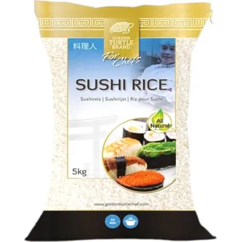 Příloha Golden Turtle Chef Rýže na Sushi 5kg - Chef's Selection