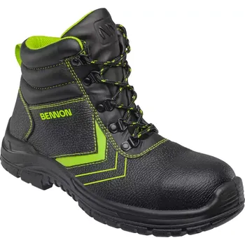 Pracovní obuv BNN BASIC S3 High kotník černá-zelená 0970040960 - 41