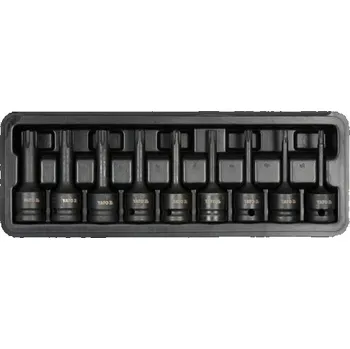 YATO Sada rázových nástrčných hlavice Ribe 9ks YT-10681