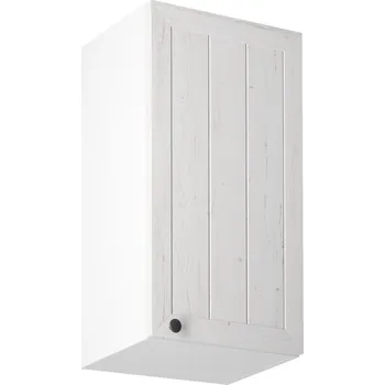 Kuchyňská skříňka Kuchyňská horní skřínka PROWANSJA G40 - Pravá, Bílá/Borovice Andersen