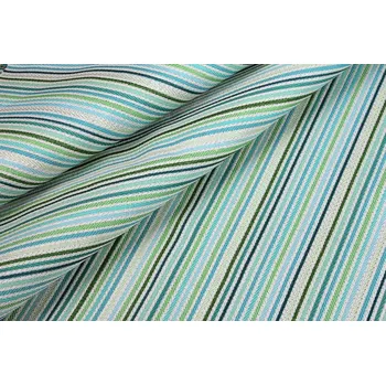 Tibex Dekorační látka BERMUDA Modrozelená