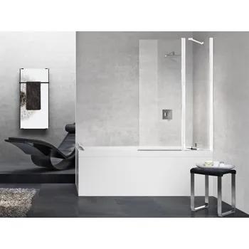 Vanová zástěna Santech Young 3V 980x1500 mm vanová zástěna Profil: Bílá