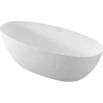 Vana Polysan NOYA volně stojící vana, solid surface, 170x76x56cm, bílá mat 92330