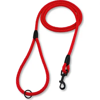 Vodítko pro psa PafDog® Klasické vodítko s poutkem na ruku, 8mm, 5 délek, červené DÉLKA VODÍTKA: 1.5 metru