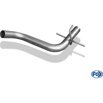 Tlumič výfuku Fox Sportauspuff náhrada středového tlumiče pro Volkswagen Corrado 16V, VR6 s motorem 2.0 16V, 2.9 VR6 SLEVA 2%