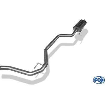 Tlumič výfuku Fox Sportauspuff přední díl výfuku s tlumičem pro Opel Vectra C s motorem 1.6, 1.8, Combi SLEVA 2%