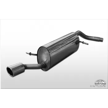 Tlumič výfuku Fox Sportauspuff koncový tlumič výfuku s koncovkou 1x80 Typ 16 pro Audi A1 s motorem 1.2, 1.6 D SLEVA 2%