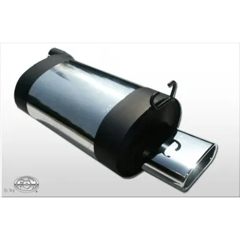 Tlumič výfuku Fox Sportauspuff koncový tlumič výfuku s koncovkou 160x80 Typ 53 pro Mercedes SL 129 s motorem 2.8, 3.0, 3.2, 5.0 SLEVA 2%
