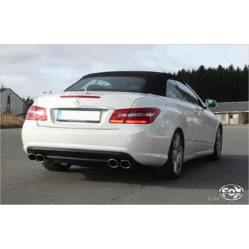 Tlumič výfuku Fox Sportauspuff koncový tlumič výfuku s koncovkou 2x115x85 Typ 32 na obou stranách pro Mercedes třída E A207 2009- s motorem 1.8, 2.2 CDI SLEVA 2%