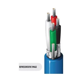 Síťový kabel 8723.00U305 Stíněný kabel, dva páry, PVC plášť, 22AWG, průmyslové provedení, bal. box 305m, barva šedá