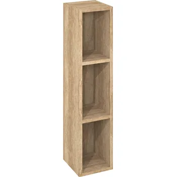 Nábytek Sapho ESPACE otevřená policová skříňka 20x94x22cm, dub alabama ESC130-2222