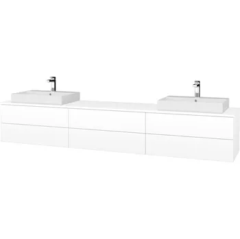 Koupelnový nábytek Dřevojas Koupelnová skříňka s umyvadlem MODULE SZZ6 240 (umyvadlo Glance)