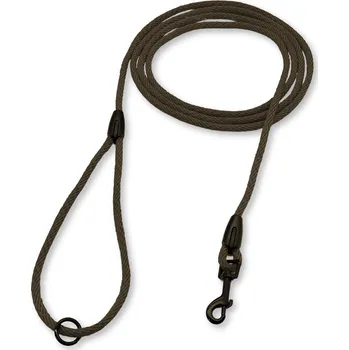 Vodítko pro psa PafDog® Klasické vodítko s poutkem na ruku, 6mm, 5 délek, černé DÉLKA VODÍTKA: 1.5 metru