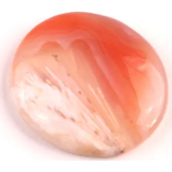 Přírodní kámen Kabošon Achát Botswana č.4327 (26x23x6mm)