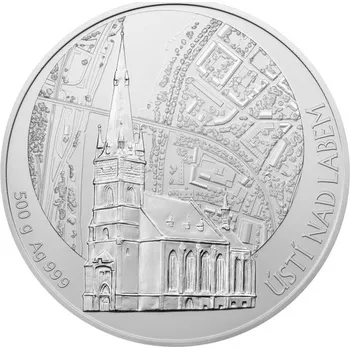 2025 - Stříbrná investiční medaile Statutární město Ústí nad Labem - 0,5 kg