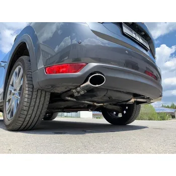 Tlumič výfuku Fox Sportauspuff koncový tlumič výfuku s koncovkou 115x85 Typ 38 na obou stranách pro Mazda CX5 2018- s motorem 2.2 D SLEVA 2%