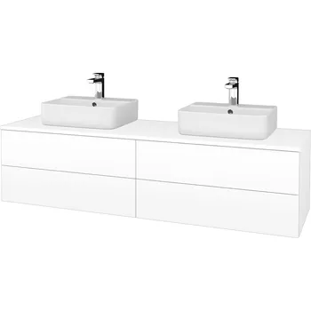 Koupelnový nábytek Dřevojas Koupelnová skříňka s umyvadlem MODULE SZZ4 160 (umyvadlo Joy 3)