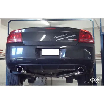 Tlumič výfuku Fox Sportauspuff koncový tlumič výfuku s koncovkou 1x100 Typ 17 na obou stranách pro Dodge Charger 2009- s motorem 6.1 SRT8 SLEVA 2%