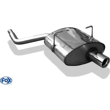 Tlumič výfuku Fox Sportauspuff koncový tlumič výfuku s koncovkou 1x80 Typ 13 pro Mini One s motorem 1.3, 1.6 SLEVA 2%