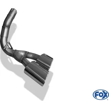 Koncovka výfuku Fox Sportauspuff koncovka výfuku 2x115x85 Typ 38 vpravo pro Mercedes třída X 2017-, s motorem 2.3 TDI SLEVA 2%