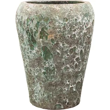 Květináč Baq Lava Coppa Relic Jade Ø 50 cm / V 68 cm
