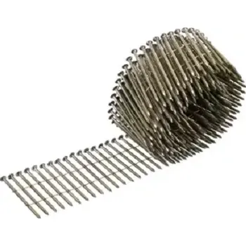 Průmyslová sponka Hřebíky Mighty Seven M7 CN65K-2,3-64 - 64x2.3mm, ocel, v pásu s úhlem 34° spojené papírem (CN65K-2-3-64)